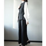 aimoha タイベルトジレ＋ワイドパンツセットアップ | aimoha  | 詳細画像3 