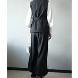 aimoha タイベルトジレ＋ワイドパンツセットアップ | aimoha  | 詳細画像5 