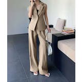 aimoha ロングジレ+ワイドパンツセットアップ | aimoha | 詳細画像5