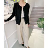 パールボタンカーディガン | aimoha  | 詳細画像4 