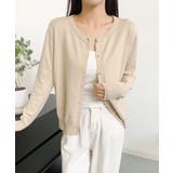 パールボタンカーディガン | aimoha  | 詳細画像15 