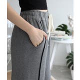 ラインデザインカジュアルニットパンツ | aimoha | 詳細画像18