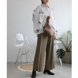 ラインデザインカジュアルニットパンツ | aimoha | 詳細画像26