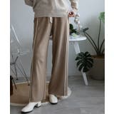 ラインデザインカジュアルニットパンツ | aimoha | 詳細画像43