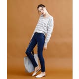 ストレッチクラッシュデニム デニム スキニー | aimoha | 詳細画像2