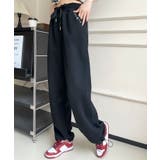 ロゴハイウエストドローストリングパンツ  | aimoha  | 詳細画像5 
