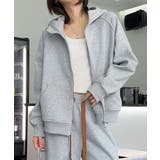 ジップアップパーカー | aimoha | 詳細画像2