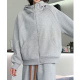 ジップアップパーカー | aimoha | 詳細画像3