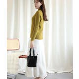 【Aimoha】ソリッドカラーの長袖リブ | aimoha | 詳細画像26