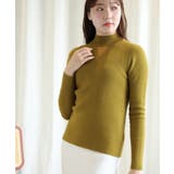 グリーン | 【Aimoha】ソリッドカラーの長袖リブ | aimoha