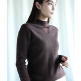 モカ | 【Aimoha】ソリッドカラーの長袖リブ | aimoha