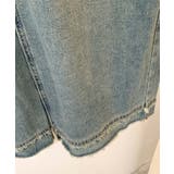 【aimoha】フリンジヘムデニムマキシスカート | aimoha  | 詳細画像4 