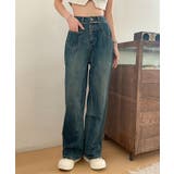 【aimoha】ストレートデニムパンツ | aimoha | 詳細画像15