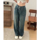 【aimoha】ストレートデニムパンツ | aimoha | 詳細画像16