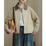 【Banico】襟切替ジャケット【AW】 | aimoha  | 詳細画像5 