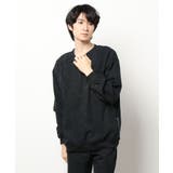 新作ユニセックス ワッフル生地ビッグシルエットスウェット トレーナー | aimoha men | 詳細画像12 