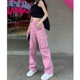 ユニセックスカーゴパンツ ワイドパンツ ストレートパンツ | aimoha | 詳細画像1