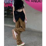 ユニセックスカーゴパンツ ワイドパンツ ストレートパンツ | aimoha | 詳細画像12