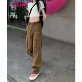 ユニセックスカーゴパンツ ワイドパンツ ストレートパンツ | aimoha | 詳細画像13