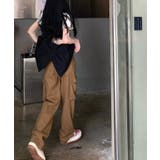 ユニセックスカーゴパンツ ワイドパンツ ストレートパンツ | aimoha | 詳細画像14