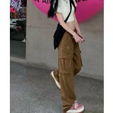 ユニセックスカーゴパンツ ワイドパンツ ストレートパンツ | aimoha | 詳細画像15