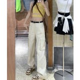 ユニセックスカーゴパンツ ワイドパンツ ストレートパンツ | aimoha | 詳細画像17
