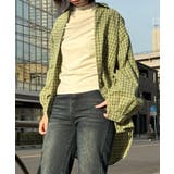 オーバーサイズチェックシャツ | aimoha  | 詳細画像2 