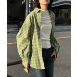 オーバーサイズチェックシャツ | aimoha  | 詳細画像5 