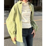 オーバーサイズチェックシャツ | aimoha  | 詳細画像3 