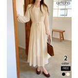 シフォンプリーツワンピース | aimoha  | 詳細画像1 