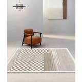 10 | くすみ系韓国風デザインマット/カーペット 幅80 奥行き120 ラグ | aimoha