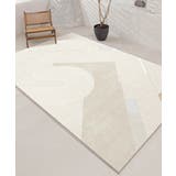 くすみ系韓国風デザインマット/カーペット 幅80 奥行き120 ラグ | aimoha | 詳細画像9