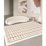 8 | くすみ系韓国風デザインマット/カーペット 幅80 奥行き120 ラグ | aimoha