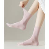 ピンク | 【mosox】コットンレディースソックス | aimoha
