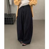 ドット柄ワイドパンツ | aimoha  | 詳細画像23 