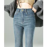 ウォッシュデニムフレアパンツ | aimoha  | 詳細画像10 