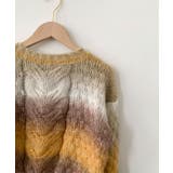 グラデーションケーブル編みニットプルオーバー | aimoha  | 詳細画像17 