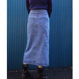 デニムスカート オリジナル フロントボタン | aimoha | 詳細画像24