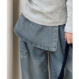【aimoha KIDS】アシンメトリーデニムパンツ | aimoha kids | 詳細画像10