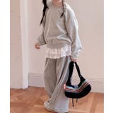 【aimoha KIDS】レースデザインスウェットパンツ | aimoha kids | 詳細画像9