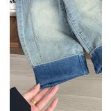 【aimoha KIDS】折り返しデザインデニムパンツ | aimoha kids | 詳細画像4