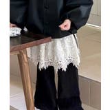【aimoha-KIDS-】コーデュロイフレアパンツ | aimoha kids | 詳細画像1