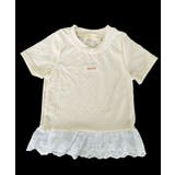 【aimoha-KIDS-】ナチュラルフリルTシャツ | aimoha kids | 詳細画像22 