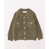 アーミー | 【aimoha-KIDS-】ポロニットカーディガン【AW】 | aimoha kids