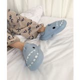 【aimoha-KIDS-】キッズ サメモチーフ裏ボアサンダル | aimoha kids | 詳細画像8 