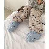 【aimoha-KIDS-】キッズ サメモチーフ裏ボアサンダル | aimoha kids | 詳細画像7 