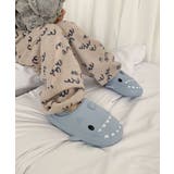 【aimoha-KIDS-】キッズ サメモチーフ裏ボアサンダル | aimoha kids | 詳細画像10 