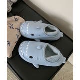【aimoha-KIDS-】キッズ サメモチーフ裏ボアサンダル | aimoha kids | 詳細画像6 
