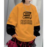 イエロー | 【Aimoha KIDS】カラーブロックデザインキッズスウェット | aimoha kids