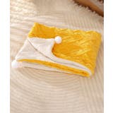 イエロー | ポンポン付き ペット用ボアブランケット【AW】 | aimoha
